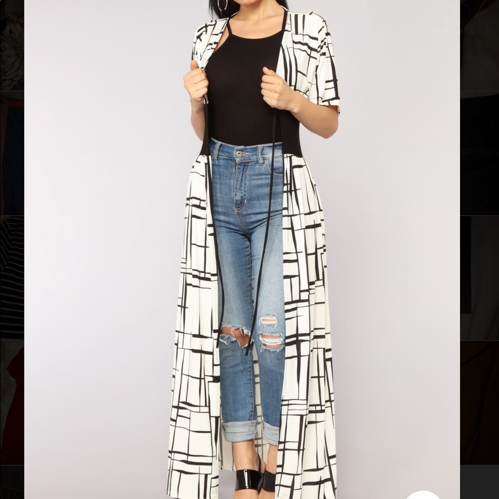 Fashion Nova Maxi Kimono